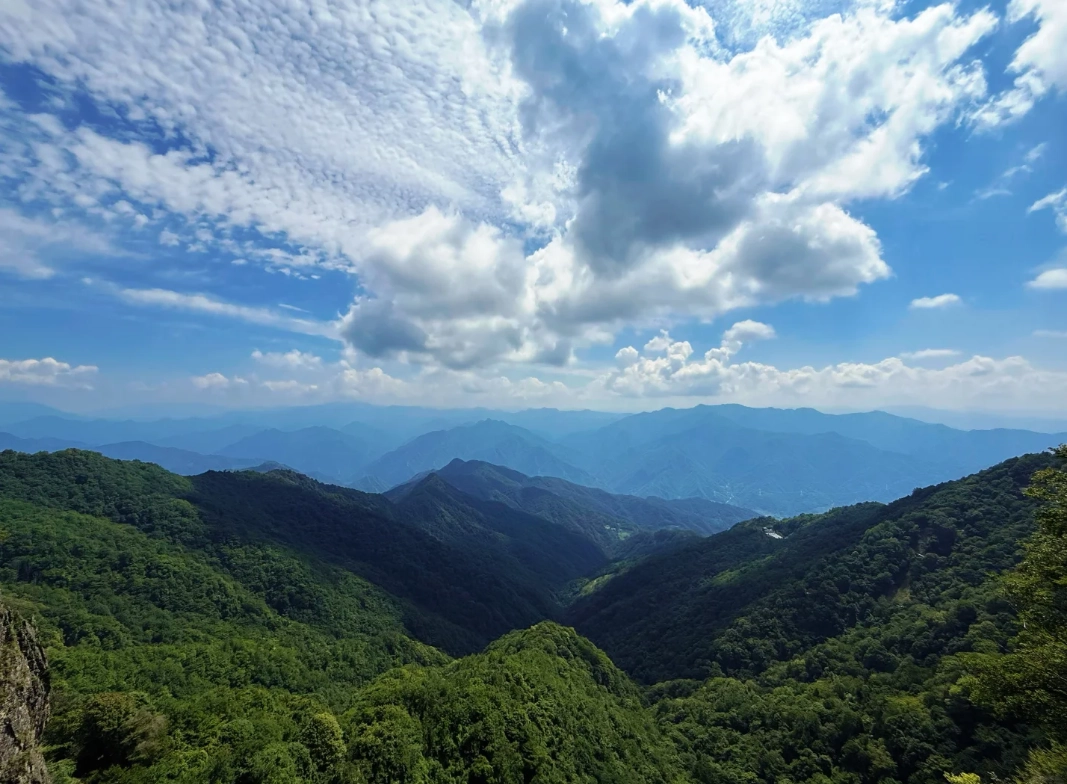Travel photos of Ankang: Nangong Mountain from Xi’an