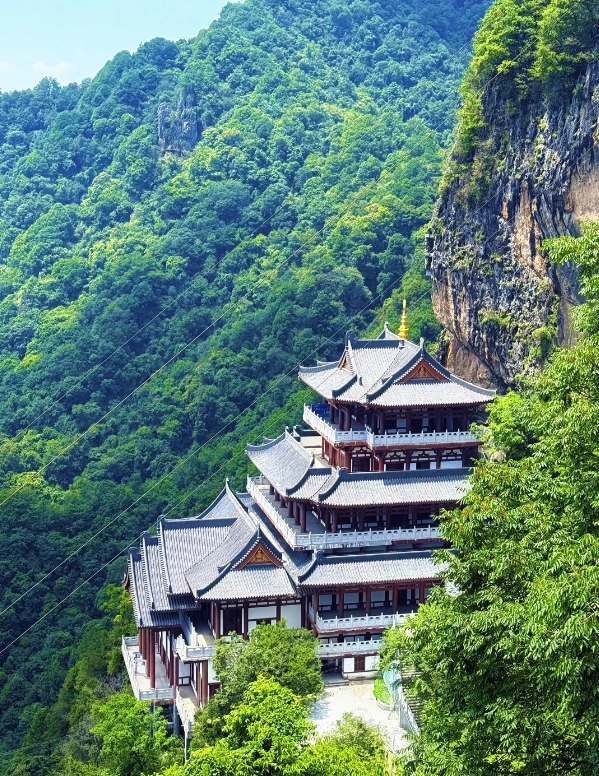 Travel photos of Ankang: Nangong Mountain from Xi’an