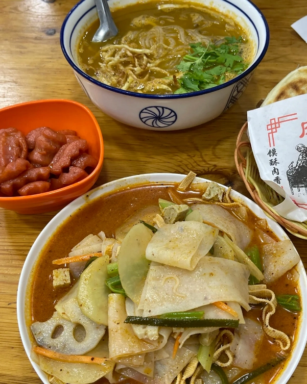 Hongshi Gorge food