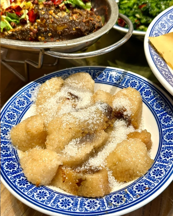 Travel photos of Weinan: Huashan hiking food