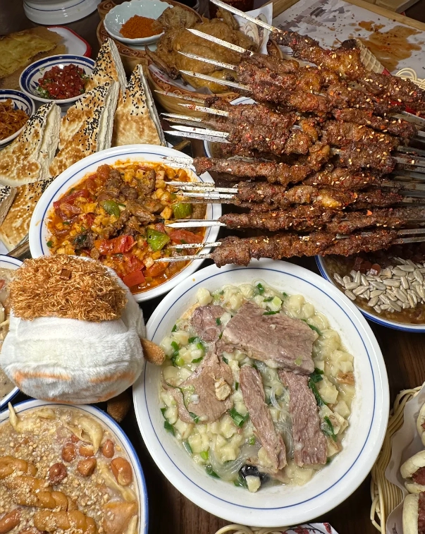 Xi'an Muslim Quarter food Xi'an Muslim Quarter food