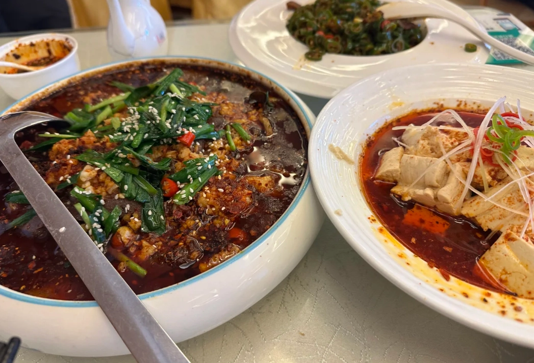 Travel photos of Tongchuan: Nanjing street food