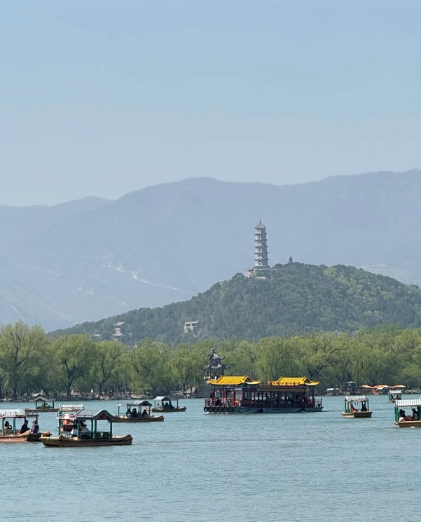 Travel photos of Beijing: Summer Palace map