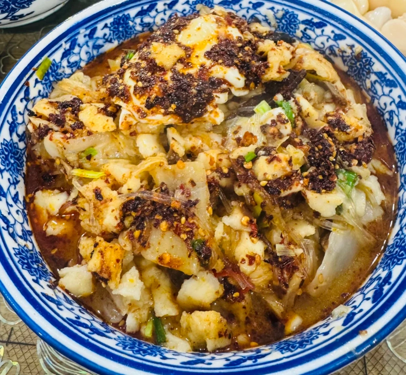 how to eat Yangrou Paomo