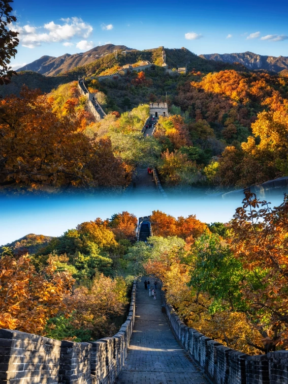avoid crowds at Great Wall