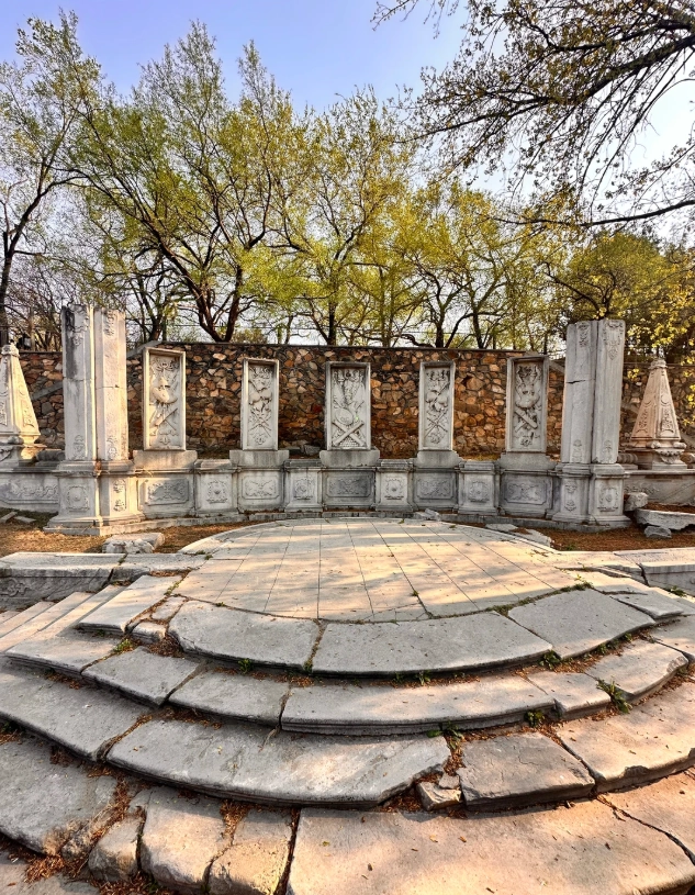 Beijing ruins Beijing ruins