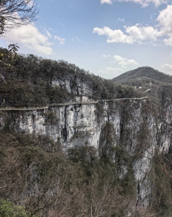 Tianmen Mountain hiking Tianmen Mountain hiking