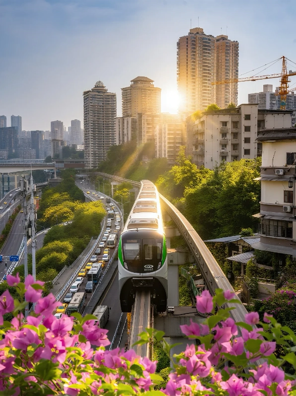 Photo of Liziba Monorail Station: Chongqing monorail