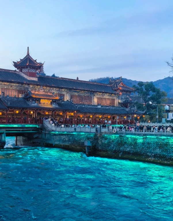 Photo of Dujiangyan Irrigation System: ancient Chinese engineering