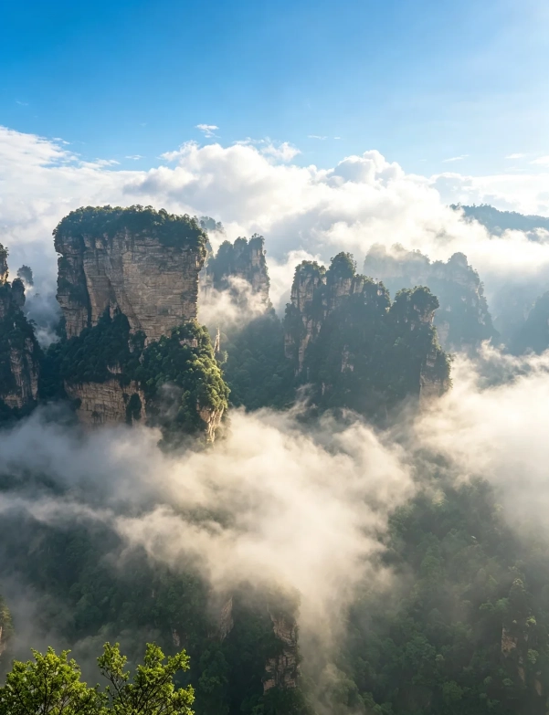 Yuanjiajie Scenic Area Yuanjiajie Scenic Area