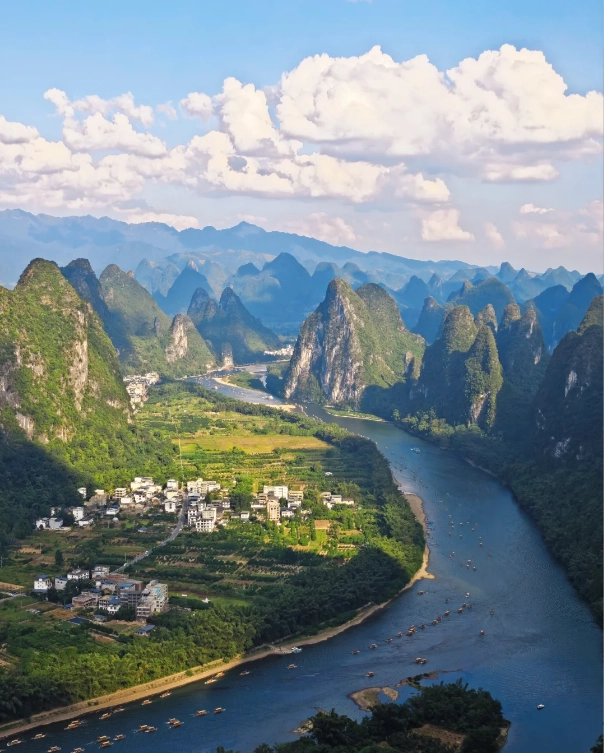 Li River cruise season Li River cruise season