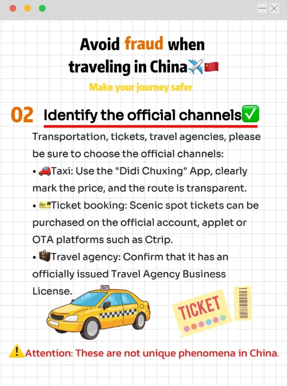 tourist scams China tourist scams China