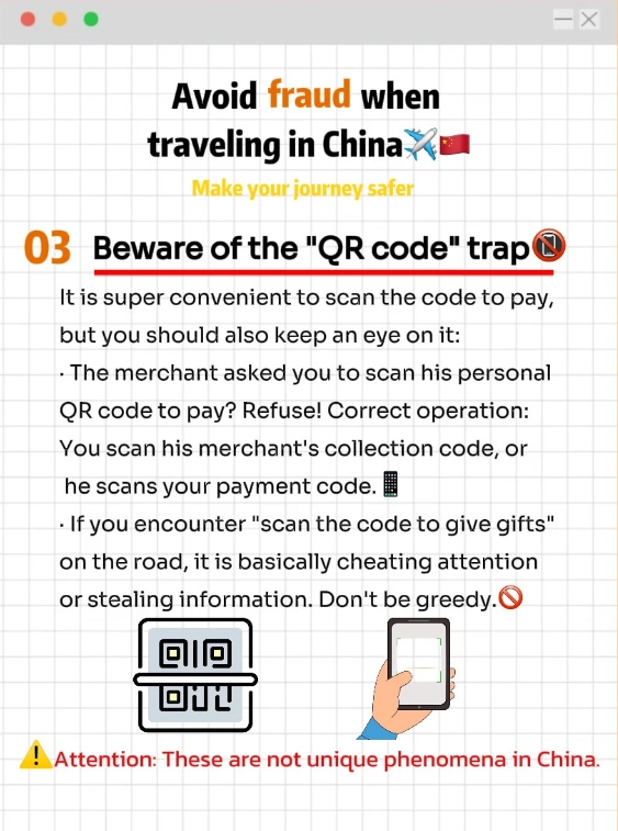 China safety tips China safety tips