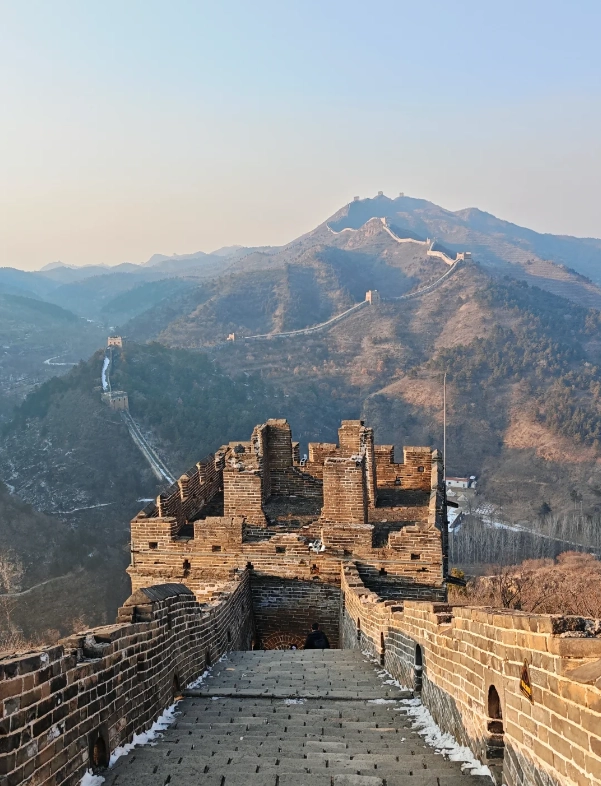 Great Wall sunrise photography Great Wall sunrise photography
