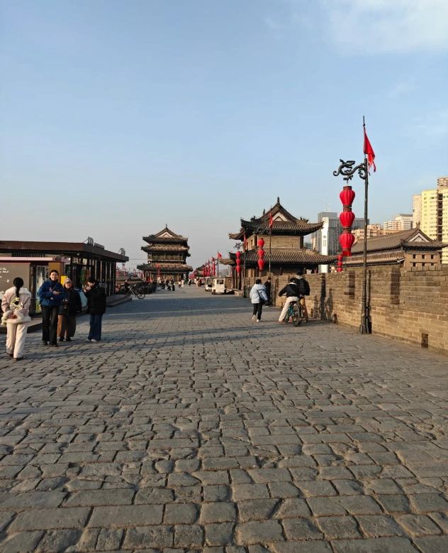 Xi'an City Wall walking time