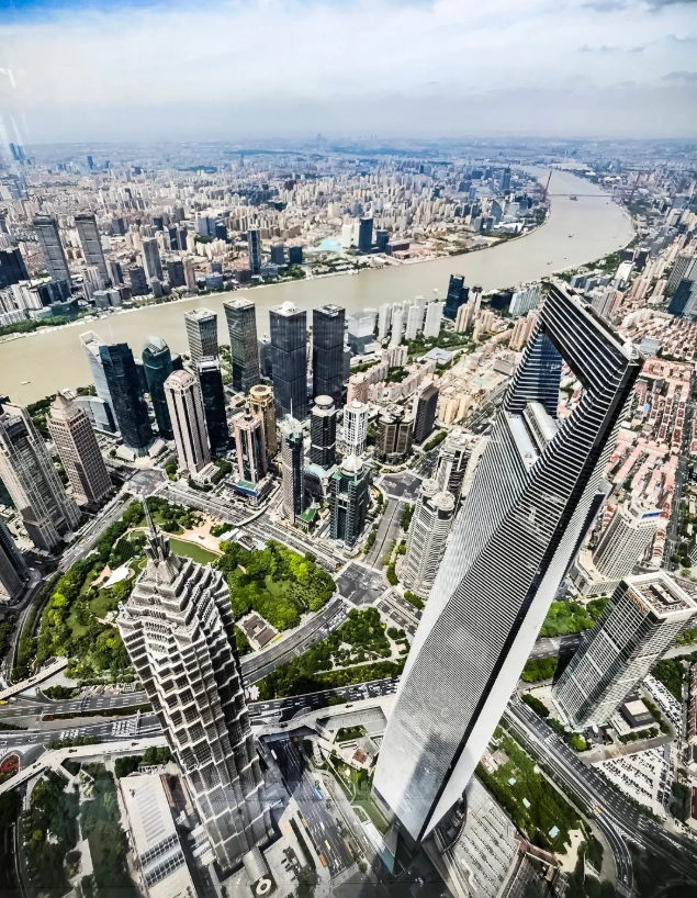 Shanghai skyline view Shanghai skyline view