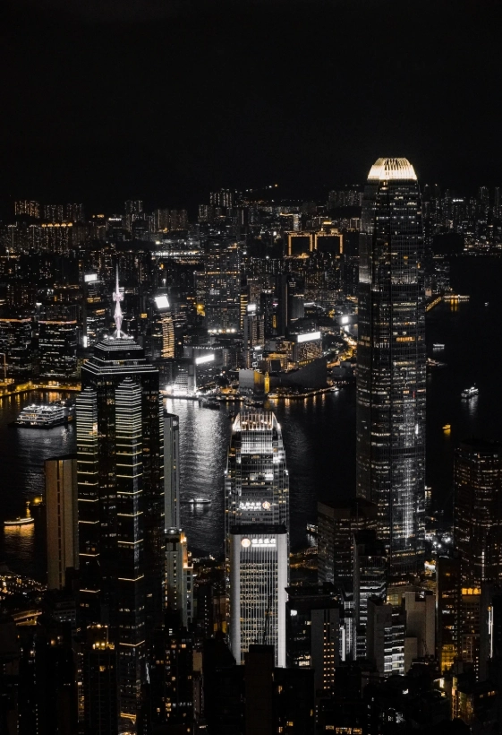 Photo of Victoria Peak: night photography hong kong