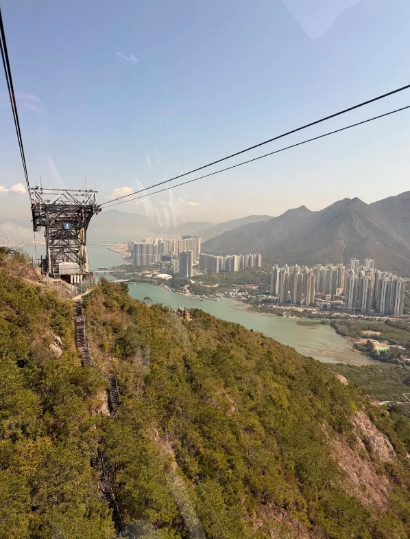 Lantau Island cable car Lantau Island cable car
