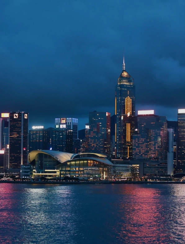 Hong Kong skyline Hong Kong skyline