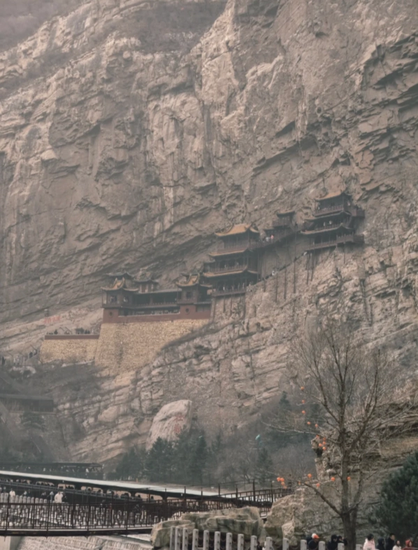 Travel photos of Datong: Xuankong Temple