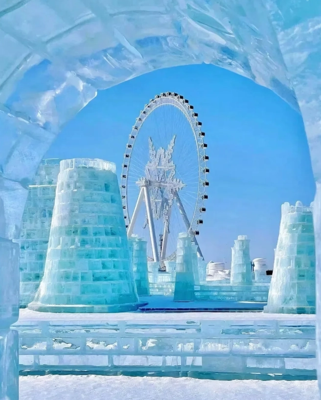 Photo of Harbin Ice and Snow World: best time to visit Harbin Ice Festival