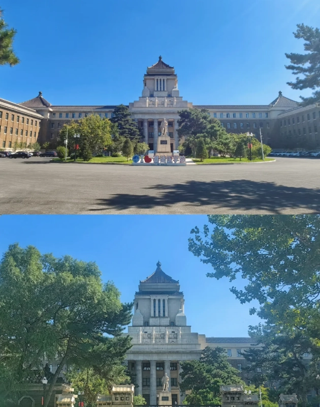 Photo of Eight Departments of Manchukuo: Changchun historical architecture