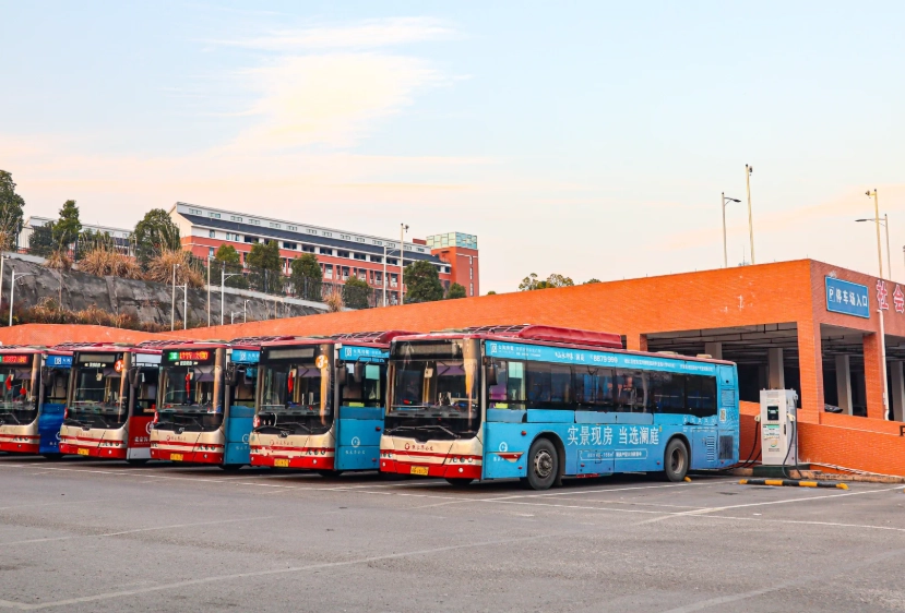 public bus Zhangjiajie public bus Zhangjiajie