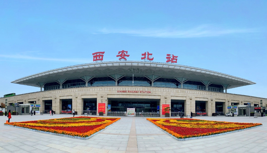 Xi'an metro to bullet train Xi'an metro to bullet train