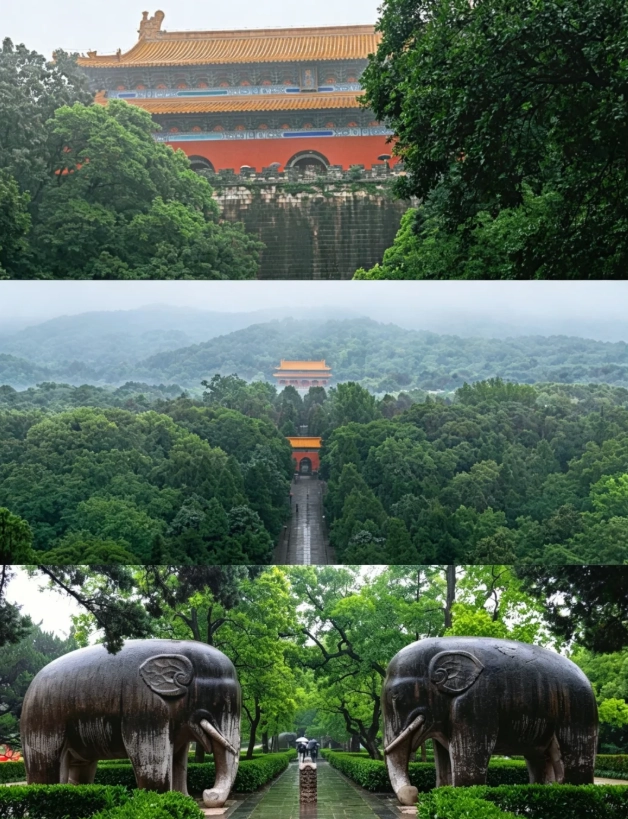 Nanjing attractions map Nanjing attractions map