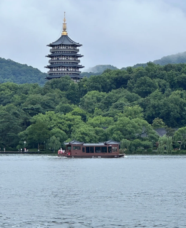 Longjing tea village