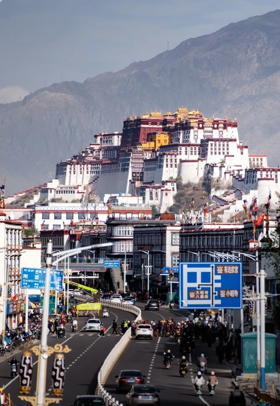 Barkhor Street Barkhor Street