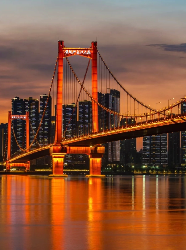 Travel photos of Wuhan: Wuhan Yangtze River Bridge pedestrian access