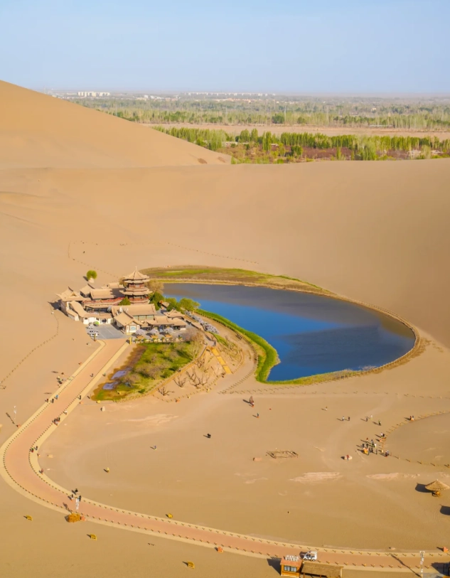 Crescent Lake Dunhuang itinerary Crescent Lake Dunhuang itinerary