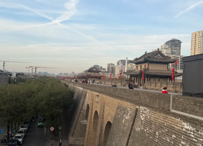 Xi'an City Wall transportation Xi'an City Wall transportation