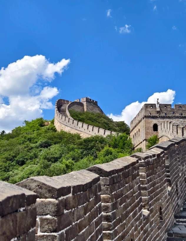 Badaling Great Wall walking path Badaling Great Wall walking path