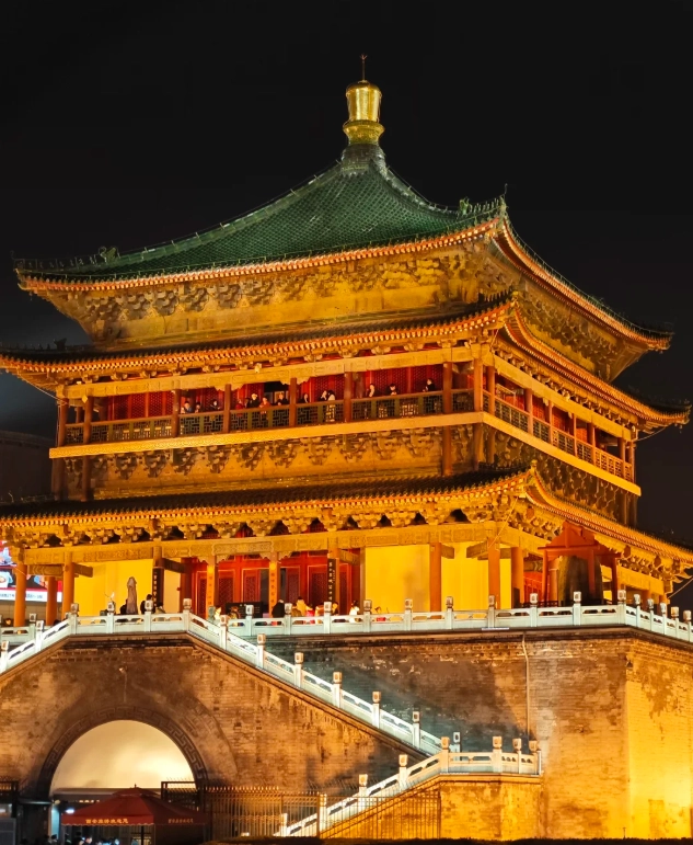 Xi'an Bell Tower worth visiting Xi'an Bell Tower worth visiting