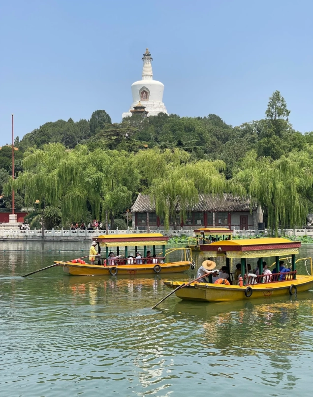 Beihai Park pedal boat
