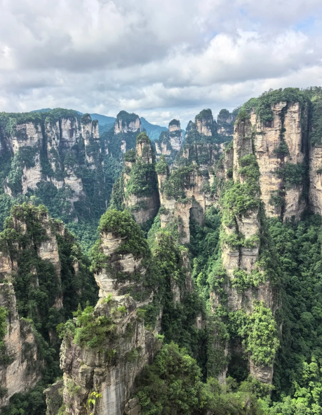 Zhangjiajie National Forest Park map Zhangjiajie National Forest Park map