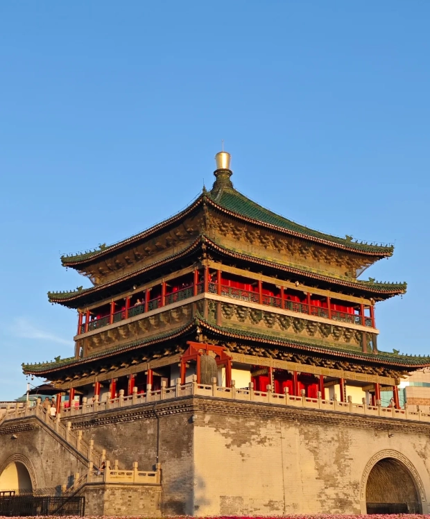 Xi'an Bell Tower best time Xi'an Bell Tower best time