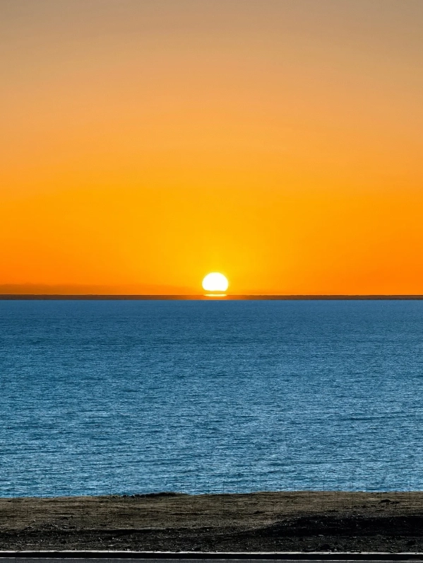 best sunrise spots Qinghai Lake