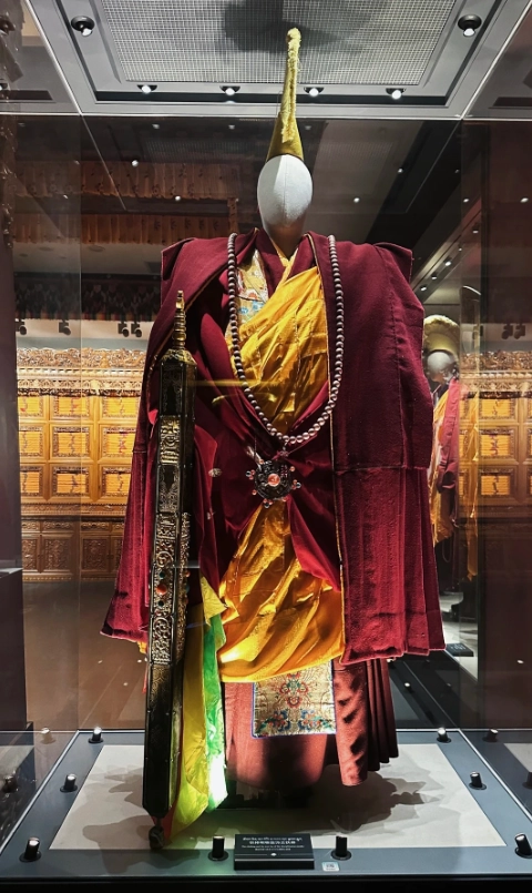photographing Tibetan artifacts