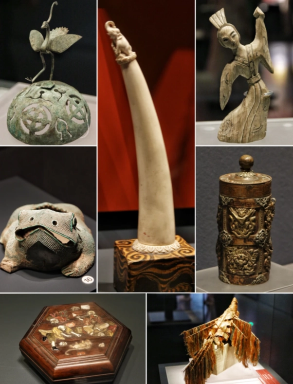 Qinghai history museum exhibits