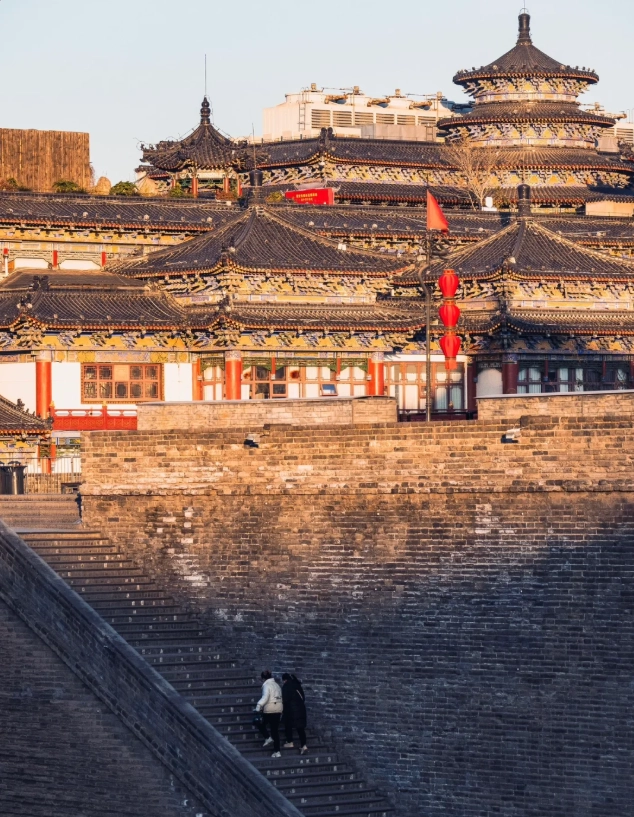 Xi'an wall cycling Xi'an wall cycling