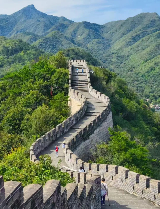 Mutianyu Great Wall morning vs afternoon Mutianyu Great Wall morning vs afternoon