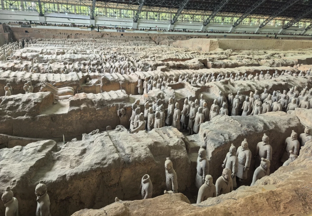 Terracotta Army tour map Terracotta Army tour map