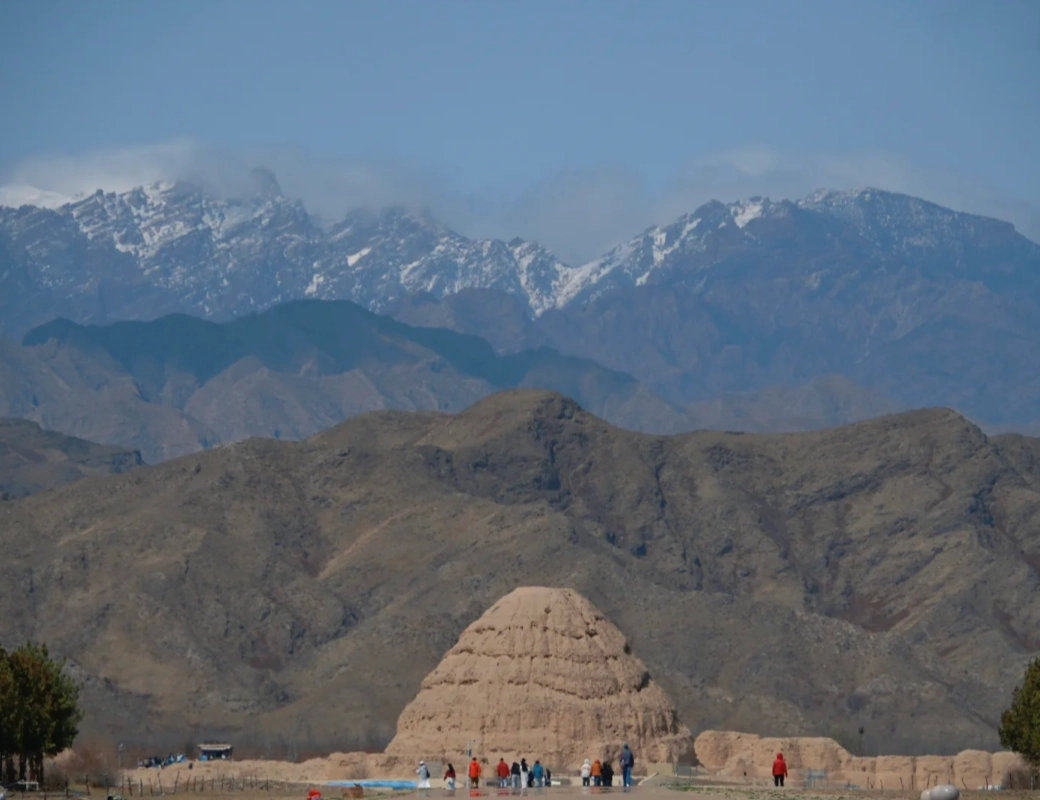 Western Xia Tombs itinerary Western Xia Tombs itinerary