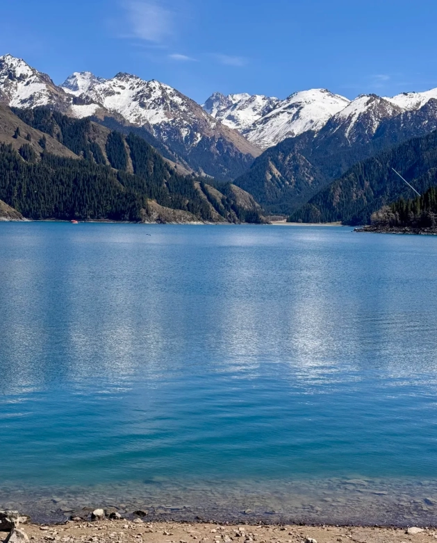 Heavenly Lake Tianshan from Urumqi