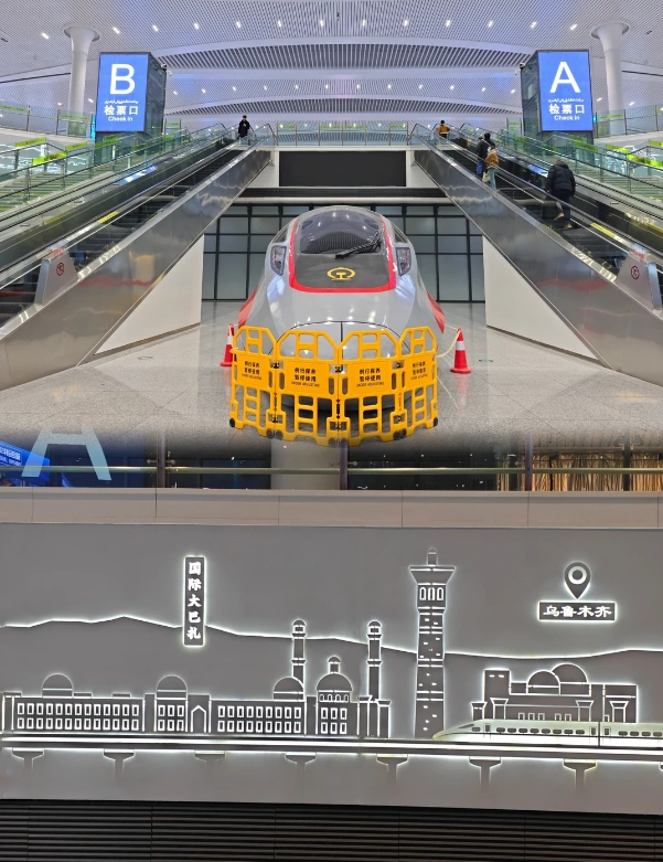 urumqi high speed train urumqi high speed train