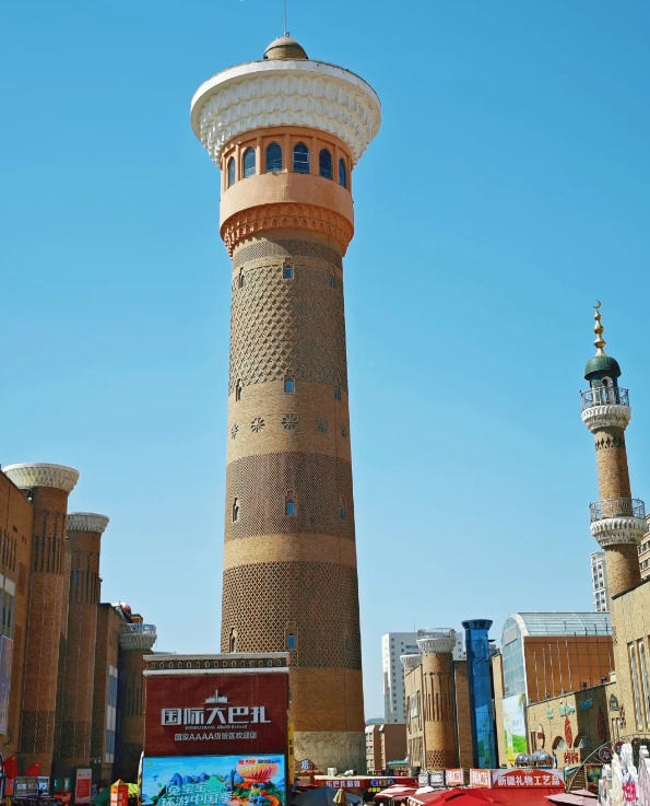 Urumqi Grand Bazaar observation deck Urumqi Grand Bazaar observation deck