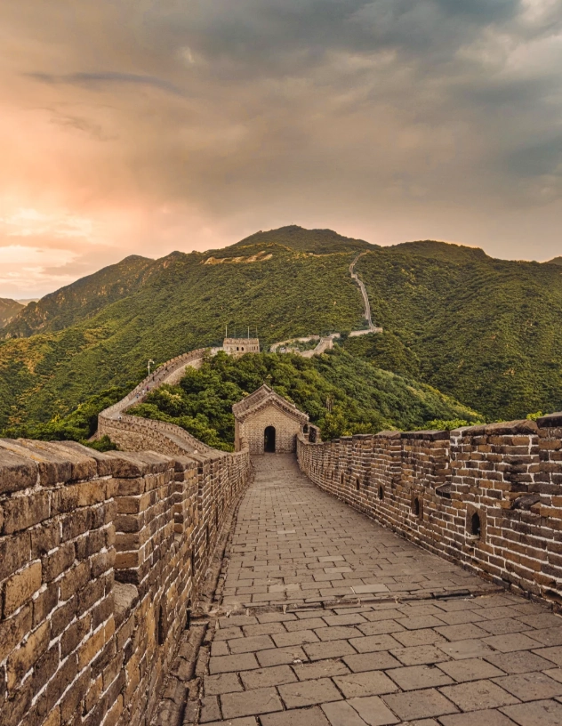 Mutianyu Great Wall golden hour photography